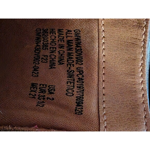 Older Girls Gray Side Zip Faux Leather Ankle Booties, Size 2, Wonder Nation - Picture 11 of 11